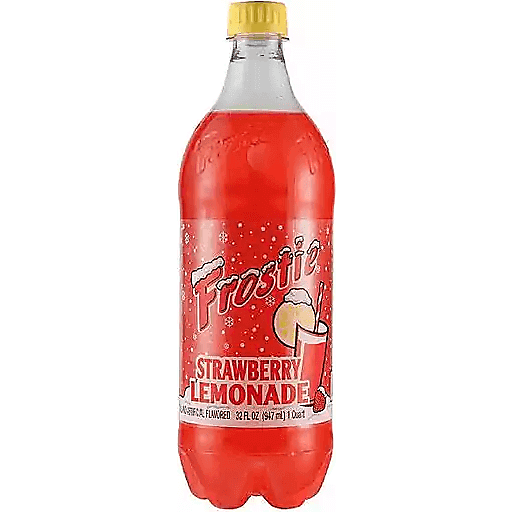 Frostie 32oz Strawberry Lemonade Soda (Pack of 12)