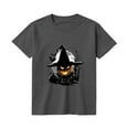 thumbnail image 4 of Kiijoy Toddler Girl's Halloween Graphic Tee Short Sleeve Crew Neck T Shirt, Sizes 2-3, 4 of 4