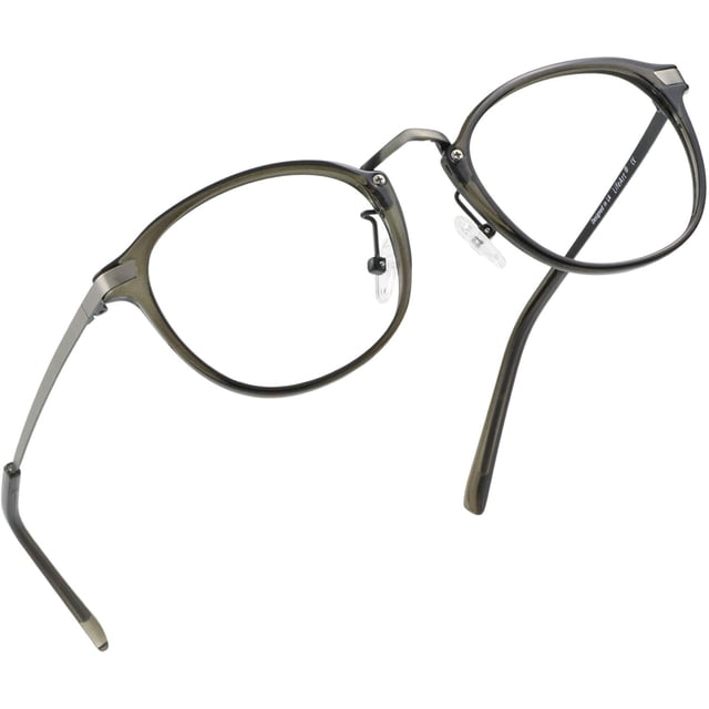 LifeArt Blue Light Blocking Computer Reading Glasses with Transparent Lens for Women/Men