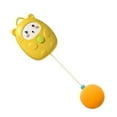 thumbnail image 3 of Ensemble de Tennis de Table Suspendu pour Enfants Intérieur Mignon Entraîneur de Tennis de Table Portable Jouet de Ping-Pong Suspendu Interaction Parent-Enfant Jaune, 3 of 6
