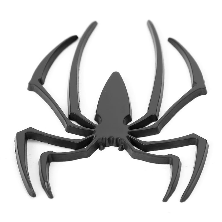2pcs 3D Spider Shape Logo Badge Autocollants Pour Voiture Et Moto,  Accessoires Décoratifs De Style Moto, Autocollants Créatifs De Décoration  D'Halloween, - Temu France
