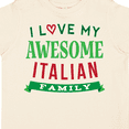 thumbnail image 4 of Inktastic Italy Love my Awesome Italian Family Boys or Girls Toddler T-Shirt, 4 of 5