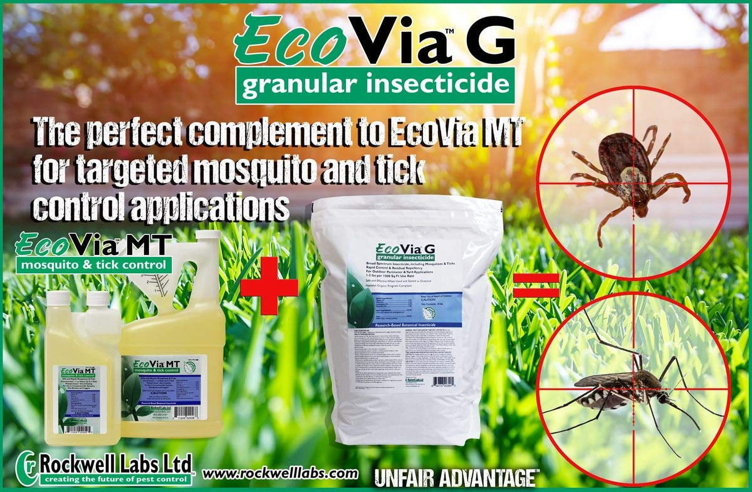 Rockwell Labs EVMT016 EcoVia MT Mosquito & Tick Control, 16oz