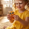 thumbnail image 5 of 2026 New Malt Sugar Owl Stress Balls for Adults, Malt Sugar Owl Sensory Fidget Shape, Slow Rising Squeeze Ball for Anxiety Relief, Fun Stretchy Stress Shape for Everyone , Party Favors (Purple), 5 of 5