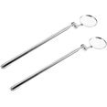 thumbnail image 1 of 2 Pcs Détecteur Outil Magnétique Miroir à Main Miroirs Ronds Miroir d'Inspection Miroir d'Inspection Extensible Miroir sous Véhicule Acier Inoxydable Argent Ha, 1 of 4