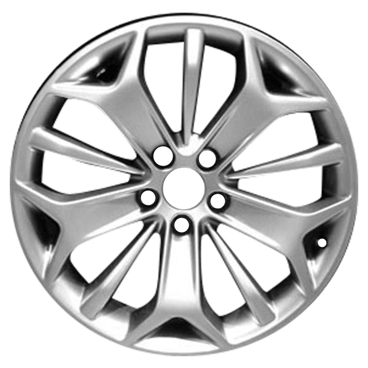Wheel For 2013-2019 Ford Taurus 18 Inch Steel Rim 5 Spokes 5 Lug 114.3mm