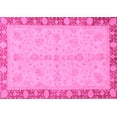 thumbnail image 1 of Ahgly Company Indoor Rectangle Abstract Pink Modern Area Rugs, 6' x 9', 1 of 4