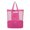 Hot Pink, variant on Ke1Clo Large Beach Bag Mesh Tote with Zipper, Outdoor Mesh Beach Bag Clothes Storage Bag Dry and Wet Separation Bag Large Tote Bag Luggage Bag for Family Toys Vacation