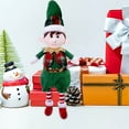 thumbnail image 4 of Long Leg Christmas Doll, Soft Fabric Shelf Desk Decoration, Collector Christmas Toy for Home and Office Holiday Display, 4 of 6