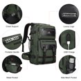 thumbnail image 5 of WITZMAN Large Nylon Travel Backpack for Men Carry on Duffle Bags Fit for 17 inch Laptop Luggage Backpack Airline Approved(B685 Army Green), 5 of 13