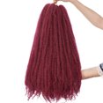 thumbnail image 3 of SEGO Marley Hair Marley Twist Hair Afro Kinky Crochet Hair Marley Twist for Faux Locs Braiding Synthetic Hair, 3 of 6