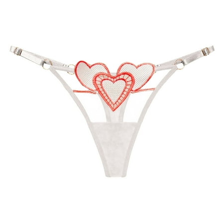 WTXUE Womens Panties Crotchless Thong Women Lace Briefs Hollow Out Crochet Lace up Panty Thongs Lingerie Underwear | 1 Piece