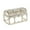 Silver, variant on XIPYYKM 1 Pc Plastic Treasure Chest Candy Box - 2.91"x2.05"x1.97" Transparent Empty Gift Favor Boxes for Wedding, Christmas, Birthday Party (Gold)