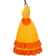 thumbnail image 3 of Princess Yellow Daisy Dress Adult Fancy Long Dress Plus Size Party Anime Outfit for Women, 3 of 7