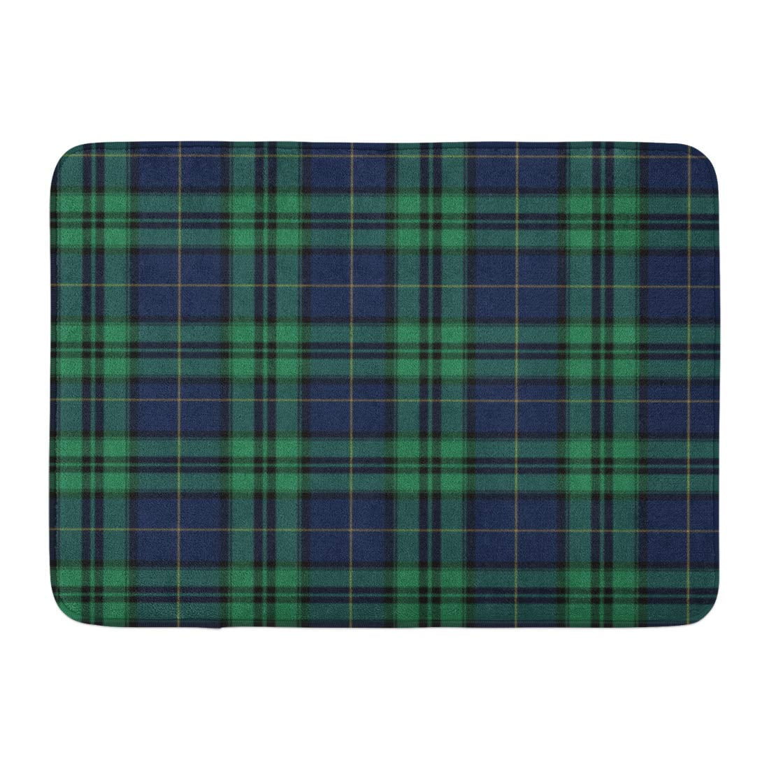 NUDECOR Tartan Black Watch Plaid Bias Christmas Pattern Shirting