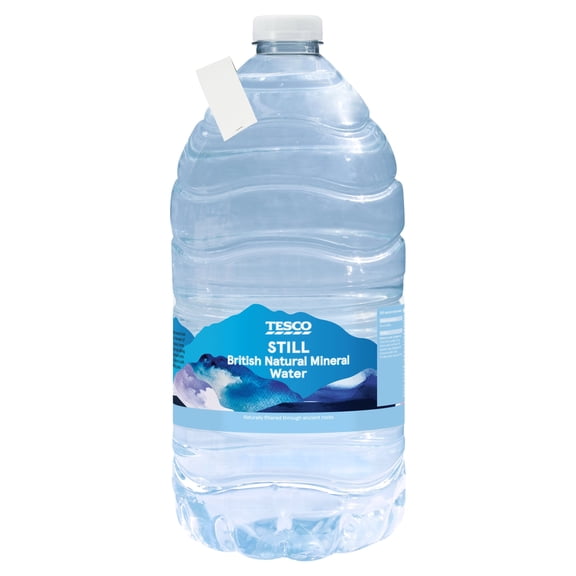 Tesco British Natural Mineral Water Still 5L, Imported from Britain