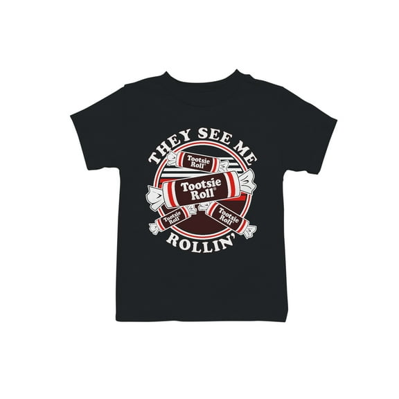 Officially Licensed Tootsie Roll Fun Design Youth's T-shirt
