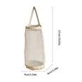 thumbnail image 3 of Kitchen Mesh Hanging Organizer Breathable Cloth Storage Bag for Produce Reusable Wall Mount for Pantry Cabinet Organization, 3 of 6