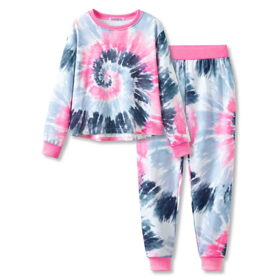 Topgal Soft Little / Big Girls Long Sleeve Crop Top & Joggers Fall Size 7/8