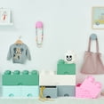 thumbnail image 5 of Room Copenhagen: LEGO Storage Brick - 8 Knobs Lid, White - 19.7 x 9.8 x 7.1", Stackable Plastic Container, Holds 1600 Blocks, Toy Home Organizer Box, 5 of 7