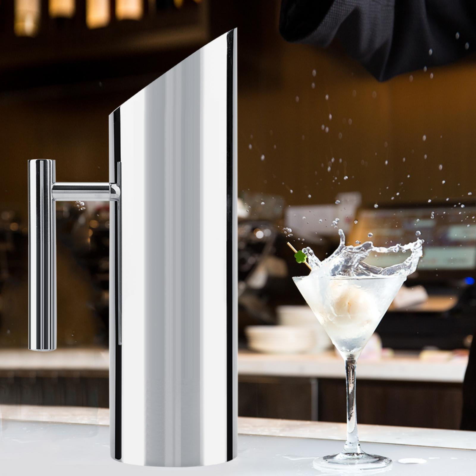 1.5L 304 Stainless Steel Water Pitcher for Water Coffee Tea and Camping,Sliver