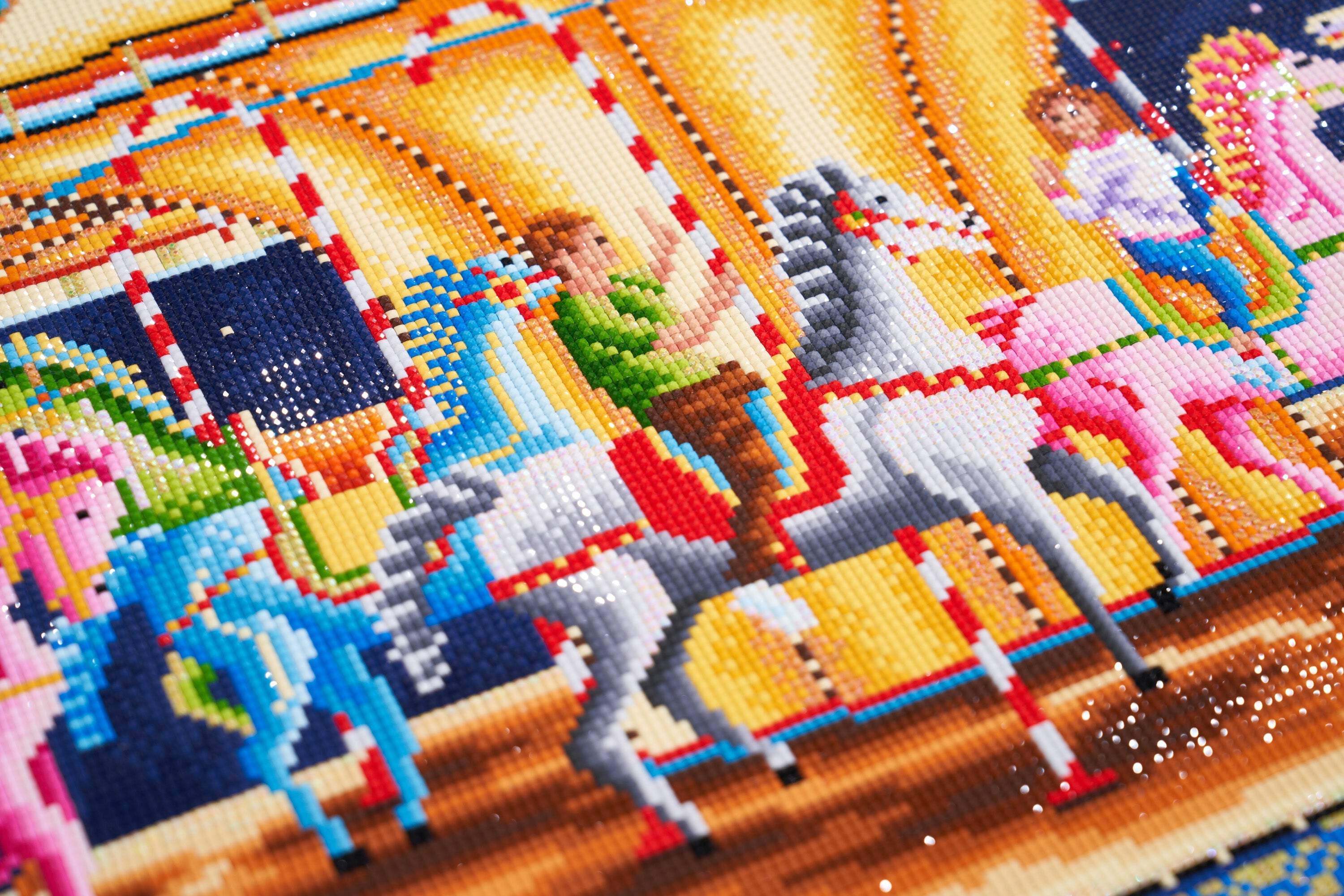DIAMOND ART CLUB Carousel Dreams Diamond Painting Kit