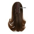 thumbnail image 5 of BQBQERT Curly Synthetic Ponytail Extension Claw Clip Hairpiece Hair Styling Clip on Hair Extension for Women Casual Wear, 5 of 20