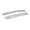 Chrome, variant on APS Compatible with Chevy Colorado 2004-2012 Main Upper Stainless Steel Black 8x6 Horizontal Billet Front Grill Grille Insert C65747J