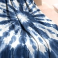 thumbnail image 3 of Blue White Tie Dye Mandala Pattern Blanket,Comfortable Soft Lamb Wool Throw Blanket,All Season,Warm Lightweight Blankets for Sofa Bed Couch Living Room Chair,40"x50", 3 of 4