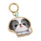 thumbnail image 2 of Llavero bordado, llavero para coche, llavero elegante con forma de animal, ideal como regalo de Acción de Gracias. Cachorro, 2 of 9
