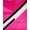Pink White Black, Pattern 4, variant on ODIKA Leopard Print Pink Zebra Stripe Patchwork Abstract Diagonal Geometric for Guest Room, Lounge, Apartment, Non-Slip Low Profile