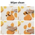 thumbnail image 4 of Nawypu  Round Fitted Tablecloth Cute Watercolor Cat Dog Paw Print Table Cloth with Elastic Edged Waterproof Wipeable Round Table Cover for Patio Parties Outdoor Decor, 4 of 7
