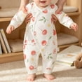 thumbnail image 5 of Ynynloco Kimono Tie Long Sleeve Soft One Piece, 100% Organic Cotton Baby Clothes for Girls & Boys, Preemie, Newborn & Infant, 5 of 7