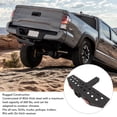 thumbnail image 4 of Towing Hitch Steps, Black Hitch Step Pad Heavy Duty Convenient Access Weather Resistant with Reflective Strip for Car, 4 of 7