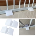 thumbnail image 3 of Upgraded Pet Gate Support Feet Stabilizers for Freestanding Dog Fence Panels - Wide Triangle Base Reinforcement for 0.78" Gates - Pet Proofing Home Safety Accessories, 3 of 7