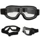 thumbnail image 5 of Gafas protectoras contra rayos ultravioleta para motocicletas, ciclismo, esquí y montañismo, antivaho, para mejorar la visión, transparentes y negras, para exteriores, a prueba de viento, 5 of 8