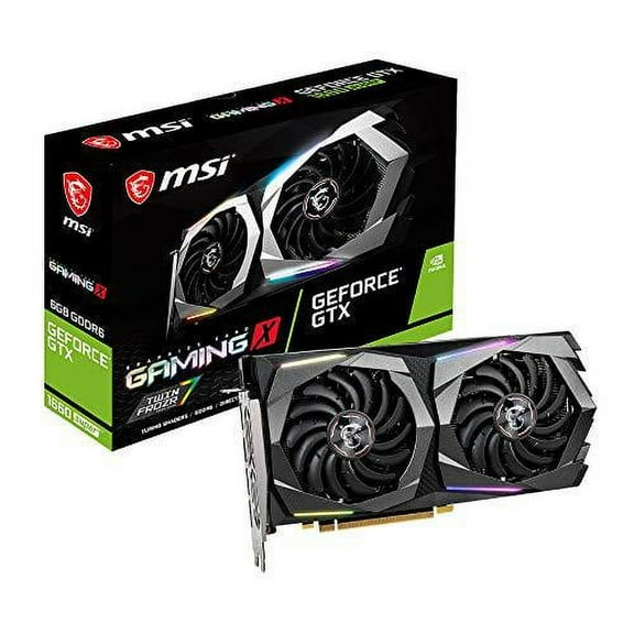 msi geforce gtx 1660 super gaming x nvidia 6gb gddr6 graphics card