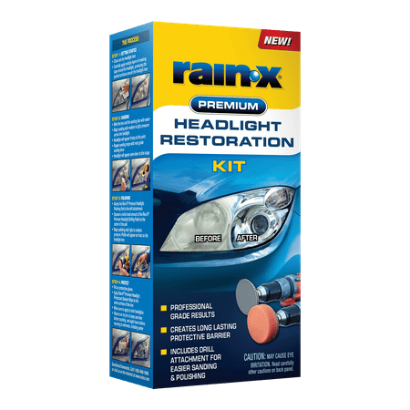 Rain-X Premium Headlight Restoration Kit $8 OFF Mail In Rebate! - (Best Headlight Restoration Kit Review)