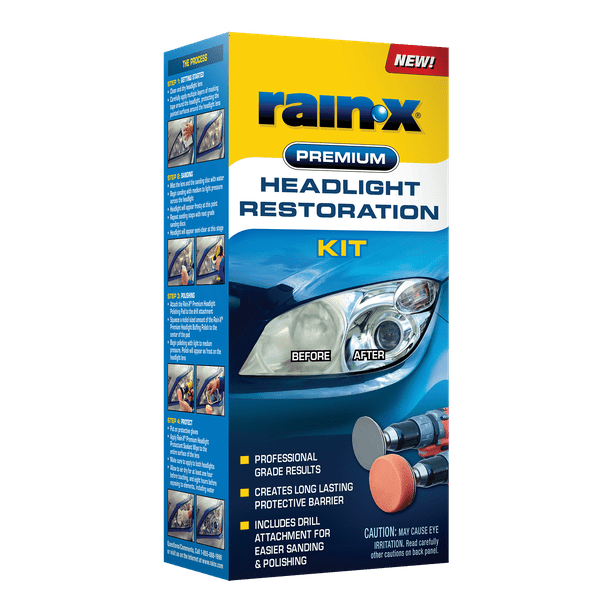 Amazon Com Clear Solutions Headlight Lens Restoration Kit Home Improvement