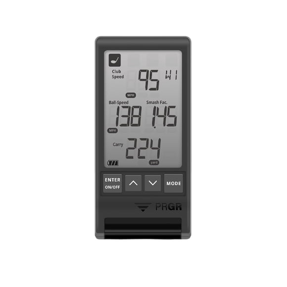 Monitor de lanzamiento de golf PRGR HS 130-A con radar Doppler