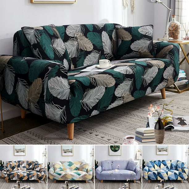 1 2 3 4 Seater Sofa Cover Easy Fit Slipcover Stretch Protector Soft Couch Fl Com 1 2 3 4 Seater Sofa Cover Easy Fit, How To Fit A Sofa Cover