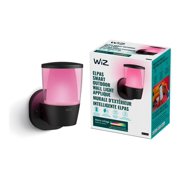 Wiz Color Smart Black LED Color Smart Wall Light Fixture