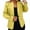 Yellow, variant on Blazers for Women Under 20$, Army Green Blazers for Women Business Casual Baberdicy Women's Autumn And Winter Long Sleeved Button Solid Color Cardigan Small Suit Jacket