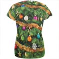 thumbnail image 2 of Costume de Sapin de Noël Partout T-Shirt pour Femmes, 2 of 2