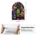 thumbnail image 2 of Yiaed Monstrous Cartoon Characters Print Winter Beanie for Men Women, Fleece Lined Beanie Soft Warm Knit Hat Ski Stocking Cuffed Ca, 2 of 6