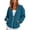 Blue, variant on Lightweight Ice Silk Hoodies for Women Zip Up Thin Hoodies Drawstring Loose Fit Jackets Casual Beach Cover Up