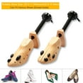 thumbnail image 6 of Moclever 2Pcs Shoe Stretchers for Men, Pine Wood 2-Way Shoe Stretcher for Women Shoes, Size 8-11, 6 of 12