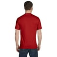 thumbnail image 3 of Hanes T-shirt à Manches Courtes pour Hommes 5,2 oz, m, Rouge Foncé, 3 of 4