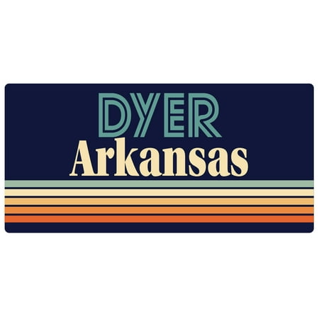 

Dyer Arkansas 5 x 2.5-Inch Fridge Magnet Retro Design