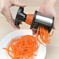 thumbnail image 5 of ELAYARD Stainless Steel Compact Cucumber Peeler and Spiral Vegetable Slicer for Kitchen Use, Easy to Clean and, 5 of 6